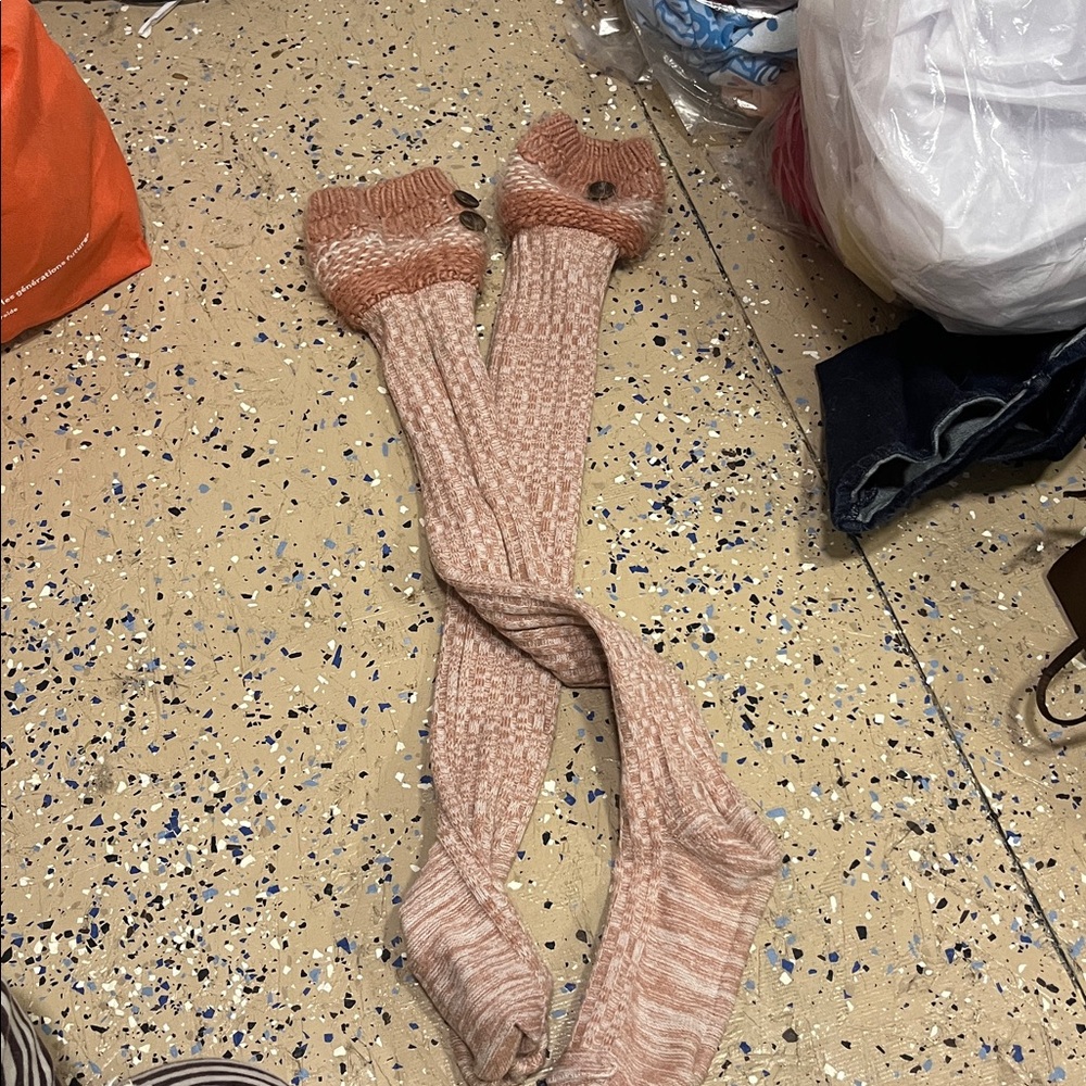 Long Pink Socks♥️